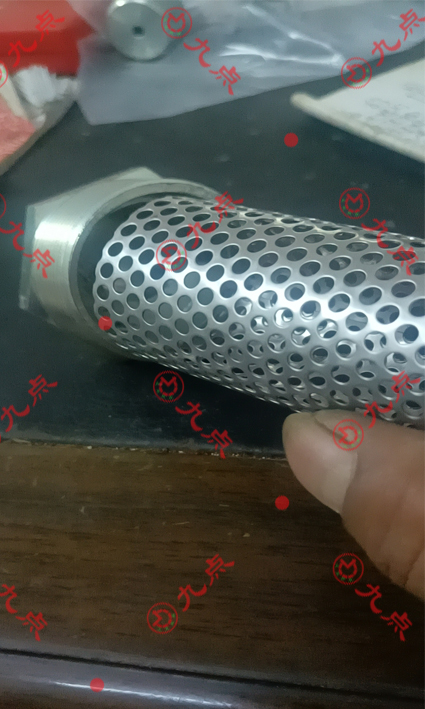 金屬空濾器底座粘接用膠方案，九點(diǎn)粘金屬用AB膠可耐高溫280℃